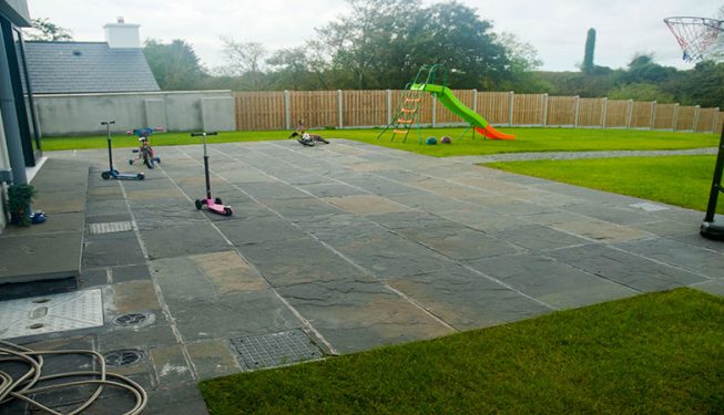 Patio, Lawn and Fencing - Private Garden 1